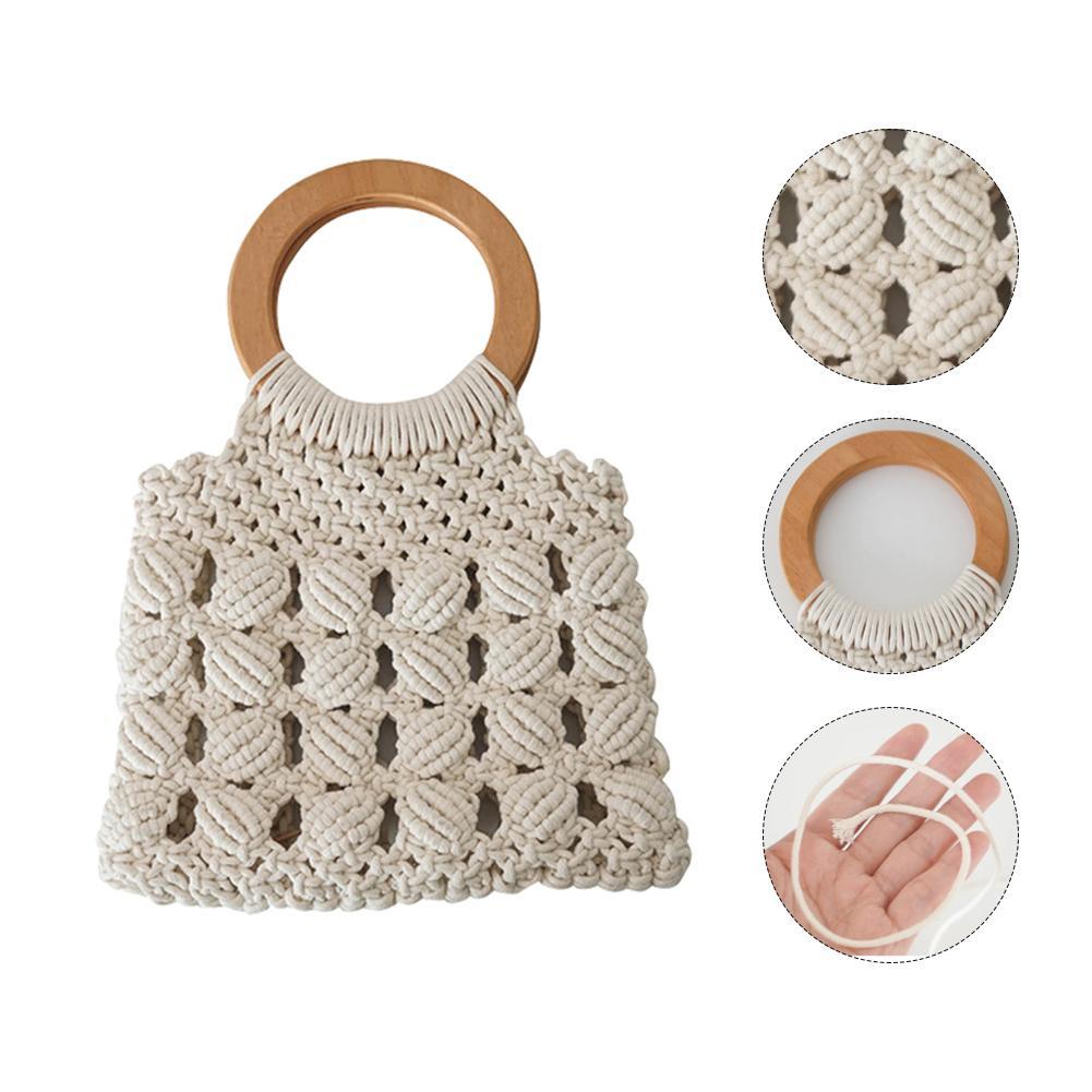 Fashion Cotton Rope Straw Women’s Bag
