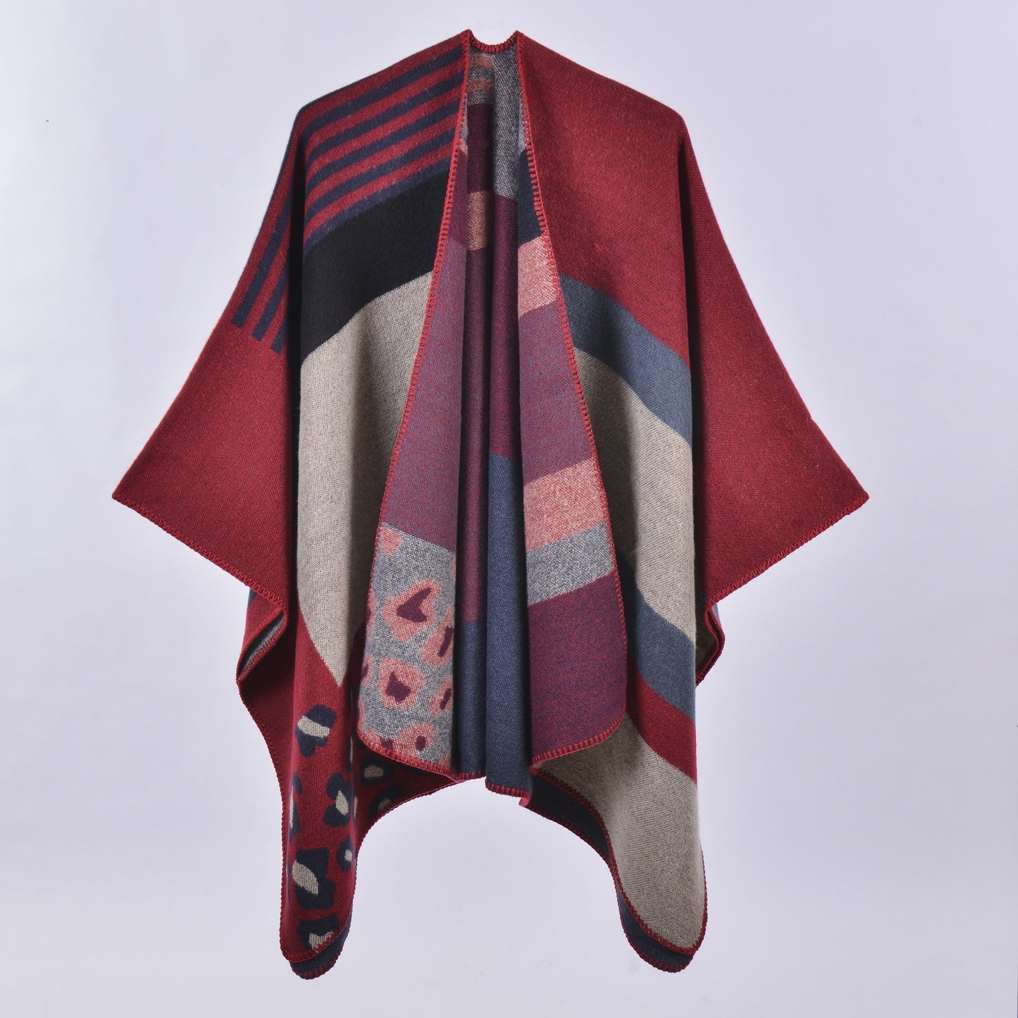Autumn & Winter Plaid Scarf – Versatile Women’s Shawl for Travel, Casual, and Outdoor Wear