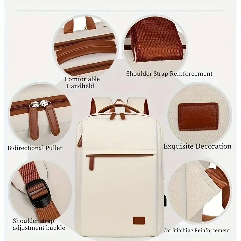 Oxford Cloth Business Computer Backpack – Large Capacity, Durable, and Versatile Travel & Student Bag