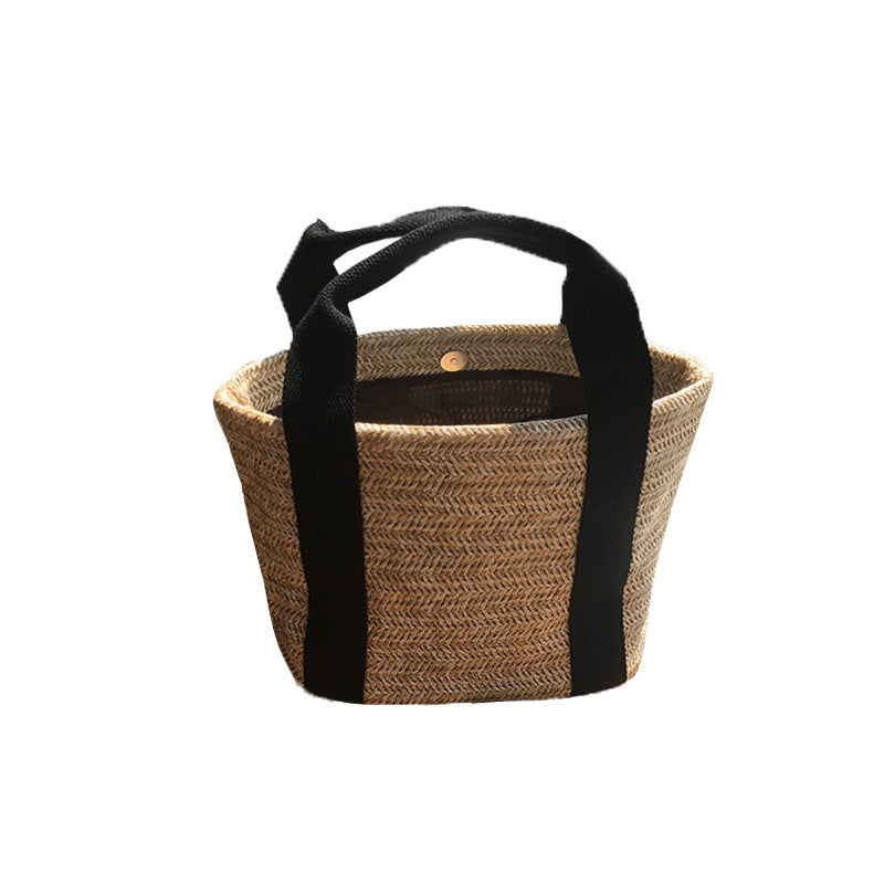 Women's summer woven handbag