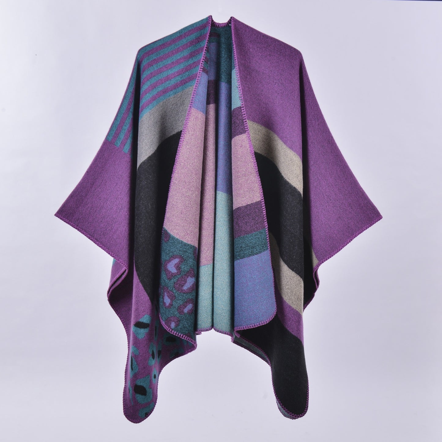 Autumn & Winter Plaid Scarf – Versatile Women’s Shawl for Travel, Casual, and Outdoor Wear