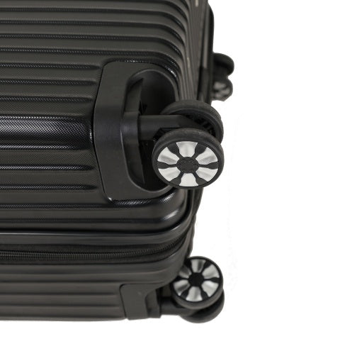 3-Piece Hard Shell Luggage Set with Spinner Wheels, TSA Lock, and Bonus Hiking Bag – Perfect for Short and Long-Distance Travel