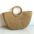 Straw Woven Paper Rope Round Simple Solid Color Weaving - Casa De Ocio