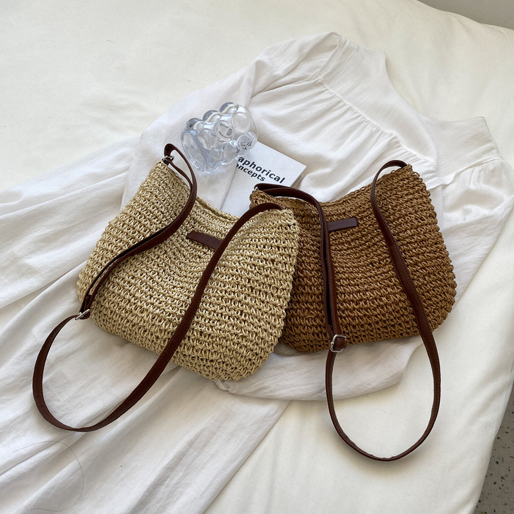 Niche Design Vacation Straw Tote Bag - Casa De Ocio