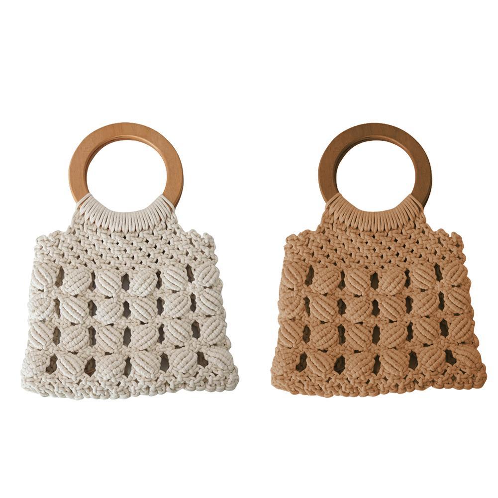 Fashion Cotton Rope Straw Women’s Bag - Casa De Ocio