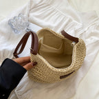 Niche Design Vacation Straw Tote Bag - Casa De Ocio