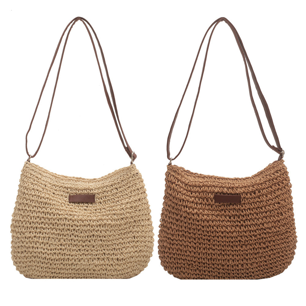 Niche Design Vacation Straw Tote Bag - Casa De Ocio
