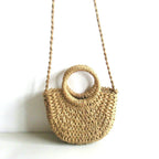 Straw Woven Paper Rope Round Simple Solid Color Weaving - Casa De Ocio