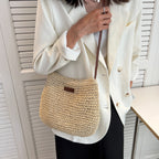 Niche Design Vacation Straw Tote Bag - Casa De Ocio