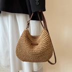 Niche Design Vacation Straw Tote Bag - Casa De Ocio